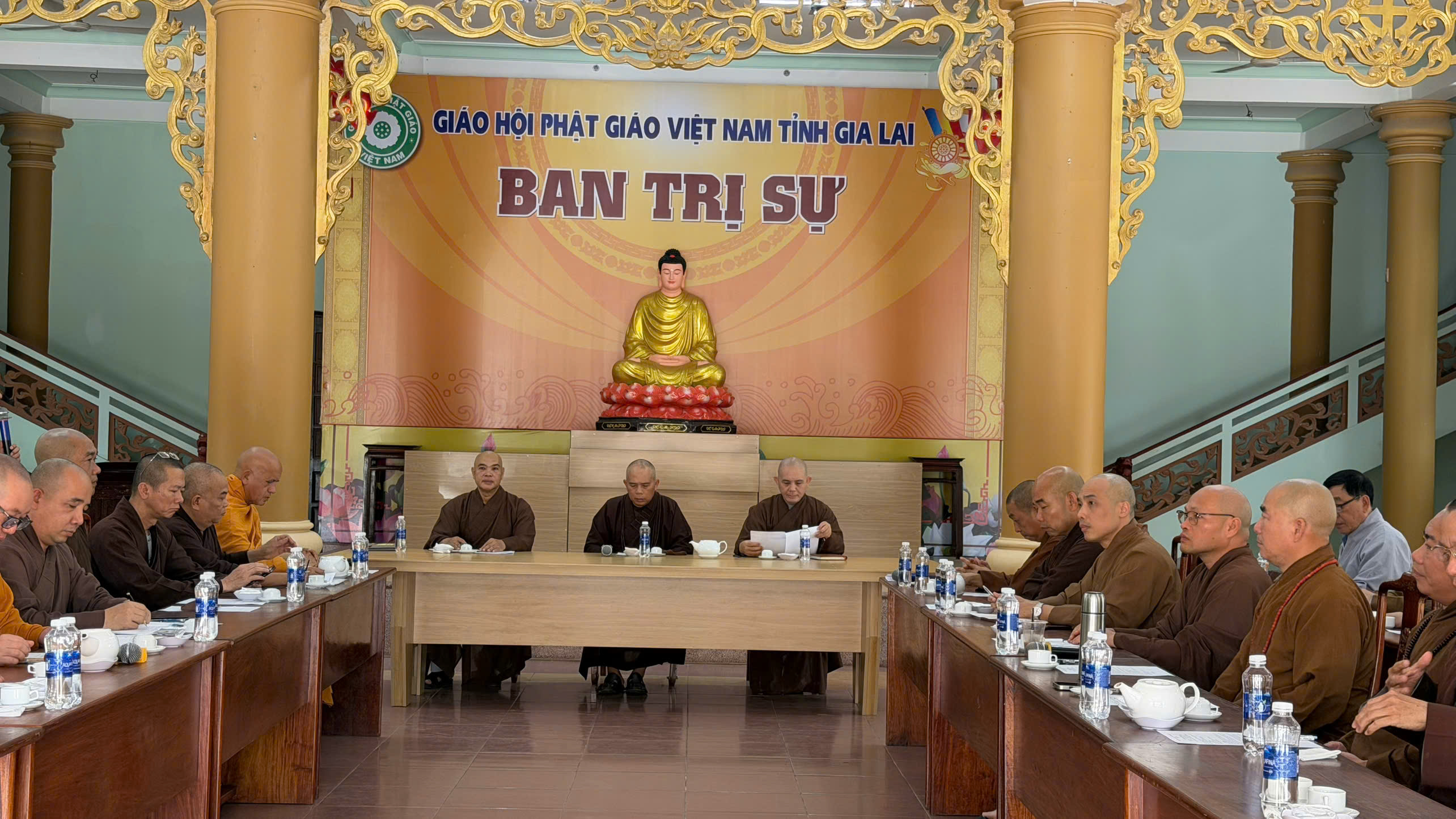 Ban Thường trực Ban Trị sự Phật giáo tỉnh họp định kỳ lần thứ 5